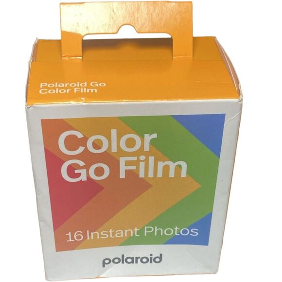 Polaroid Go Camera Color Instant Film Double Pack 16 Photos 2x8 Sheets 6017 - Picture 1 of 8